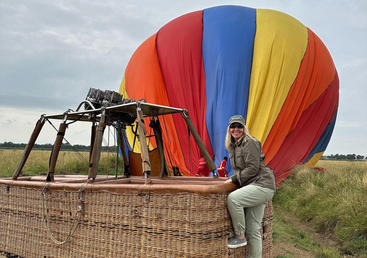 Hot Air Balloon Safari in Mara