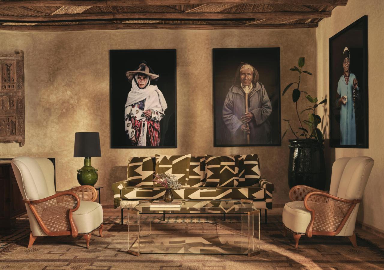 Art - Les Marocains by Leila Alaoui in the IZZA Reception