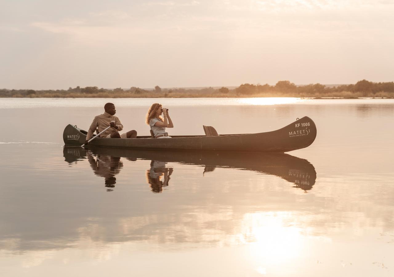 Canoe Safari in Victoria Falls, Zimbabwe