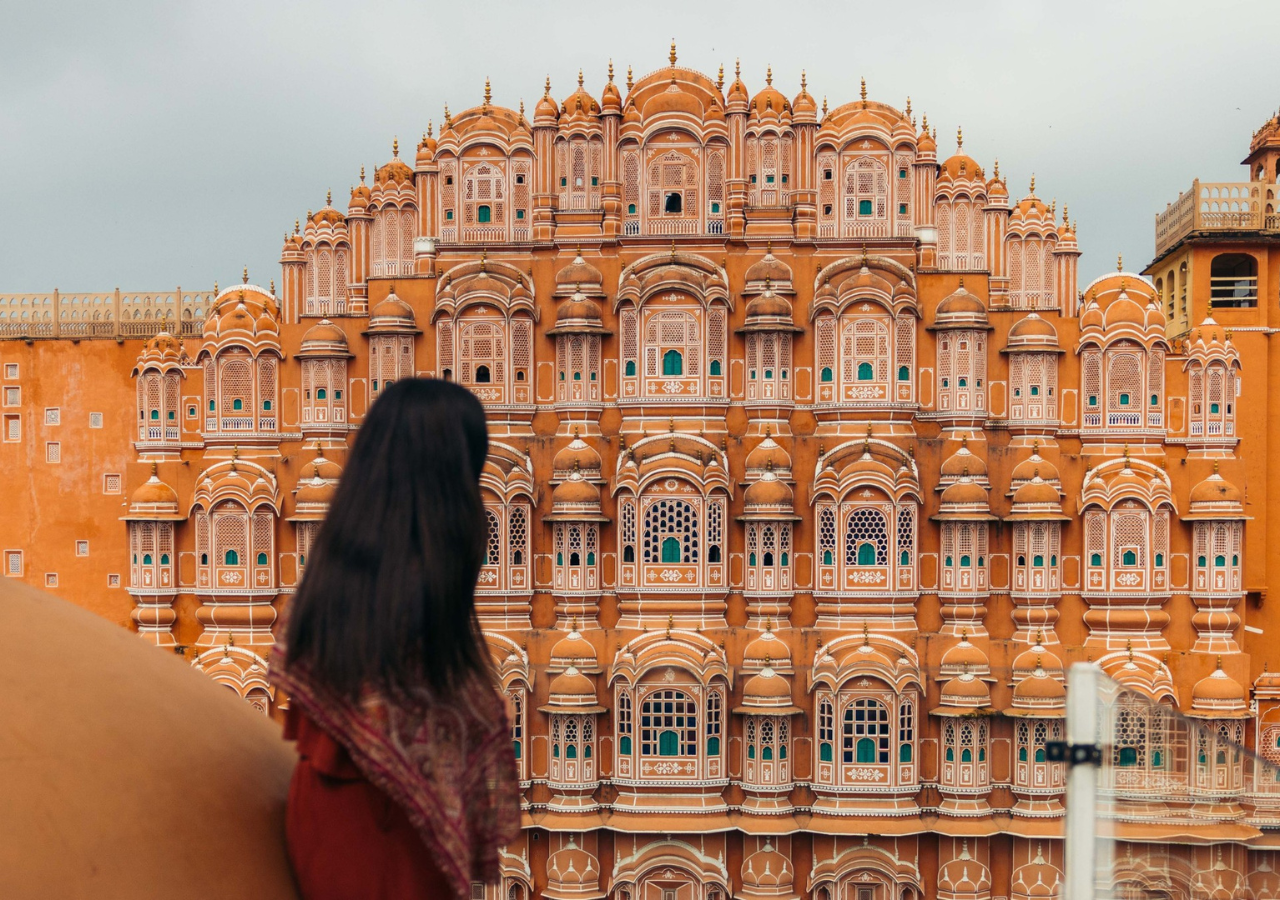 Hawa Mahal Palace in Jaipur, India