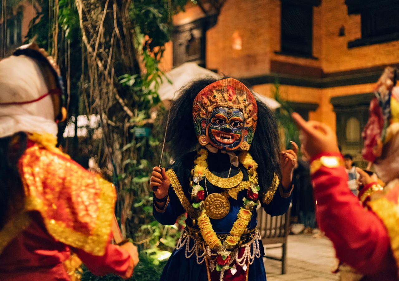 Indra Jatra festival in Nepal