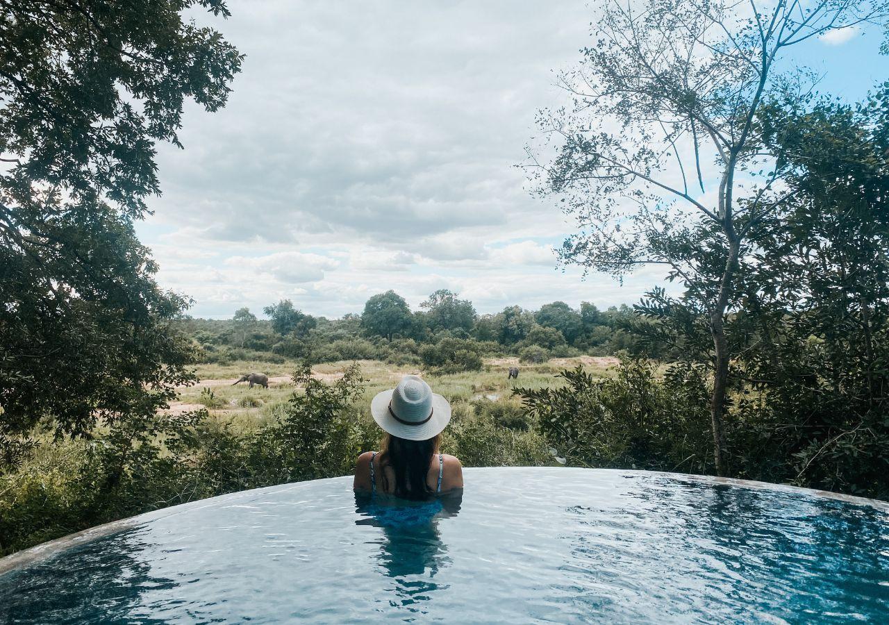 Jeanne-Mari at Singita