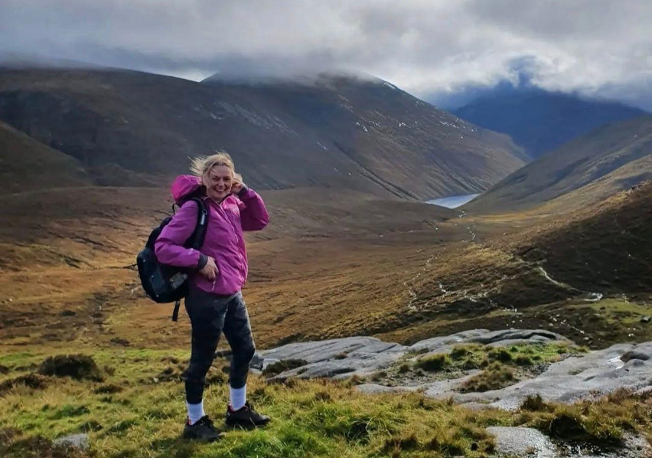 Jen Hiking