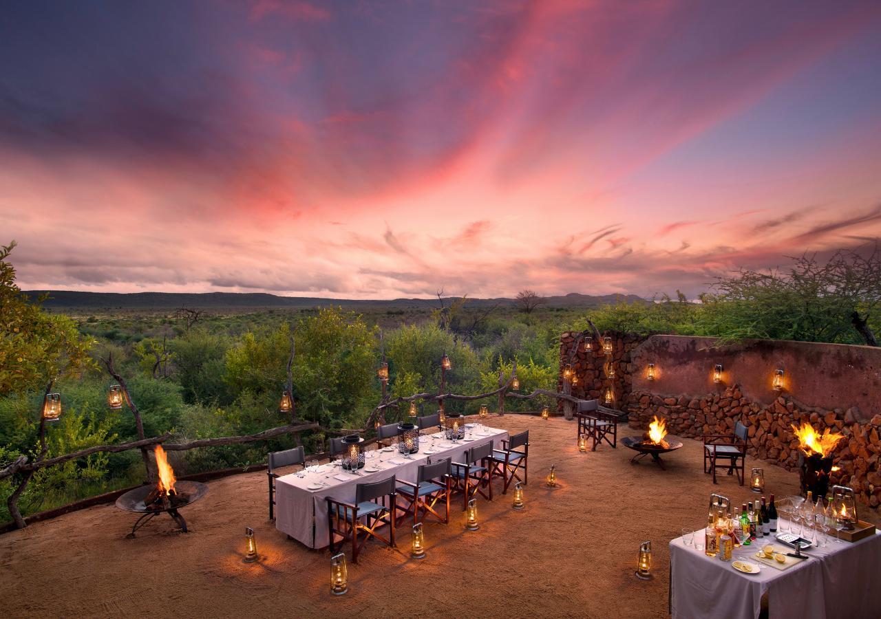 boma dining experience on safari