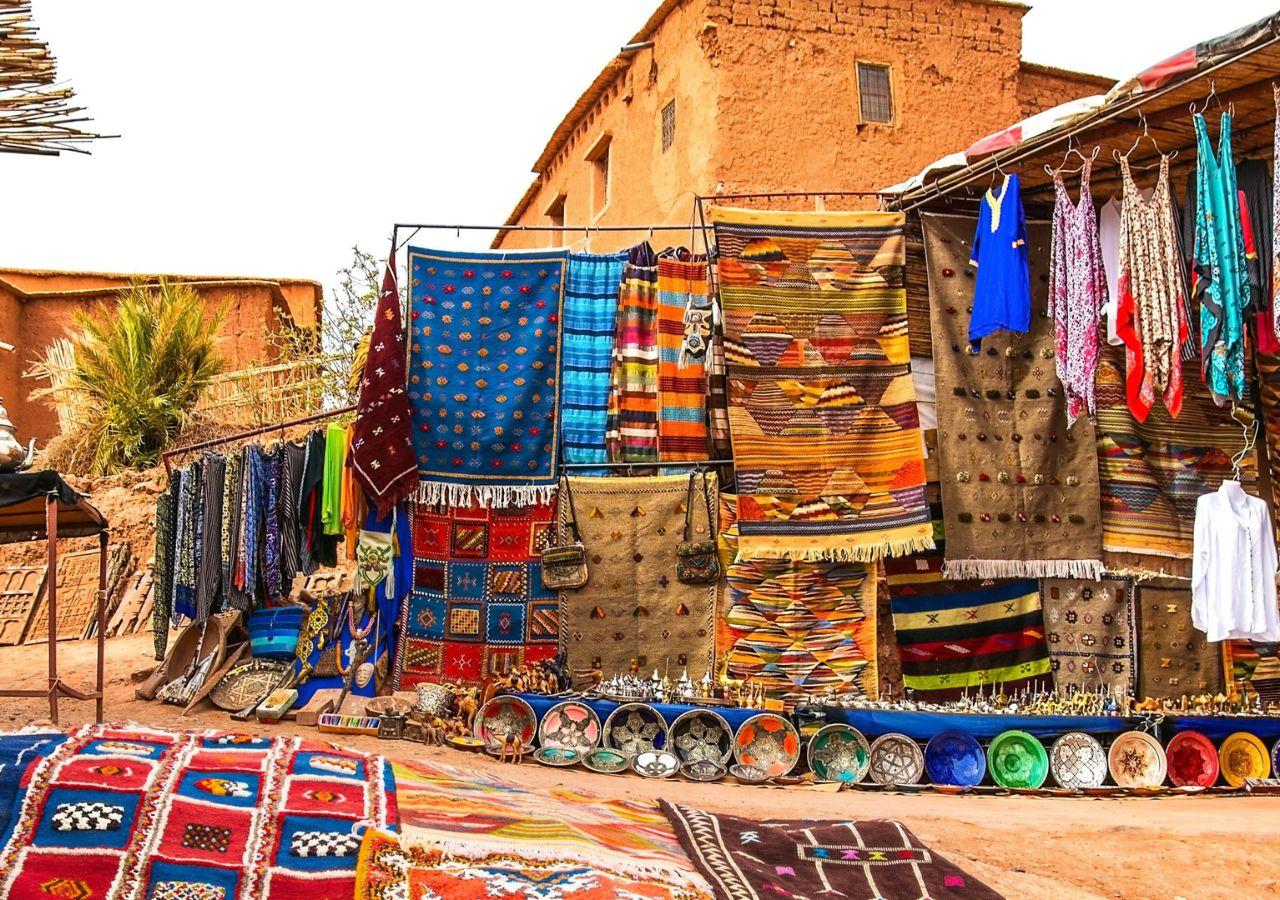 Market in the High Atlas, Morocco