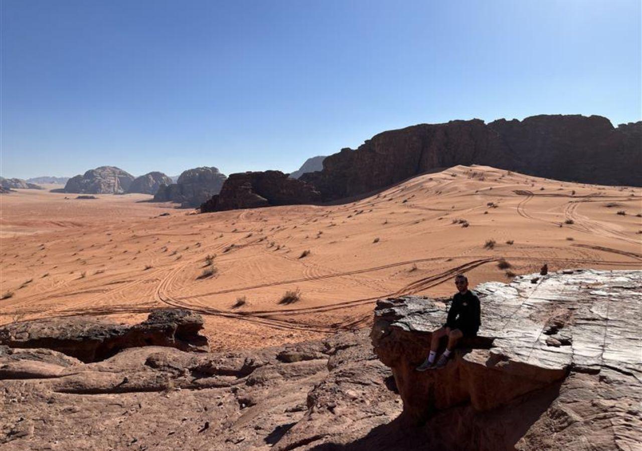 Michael in the Desert