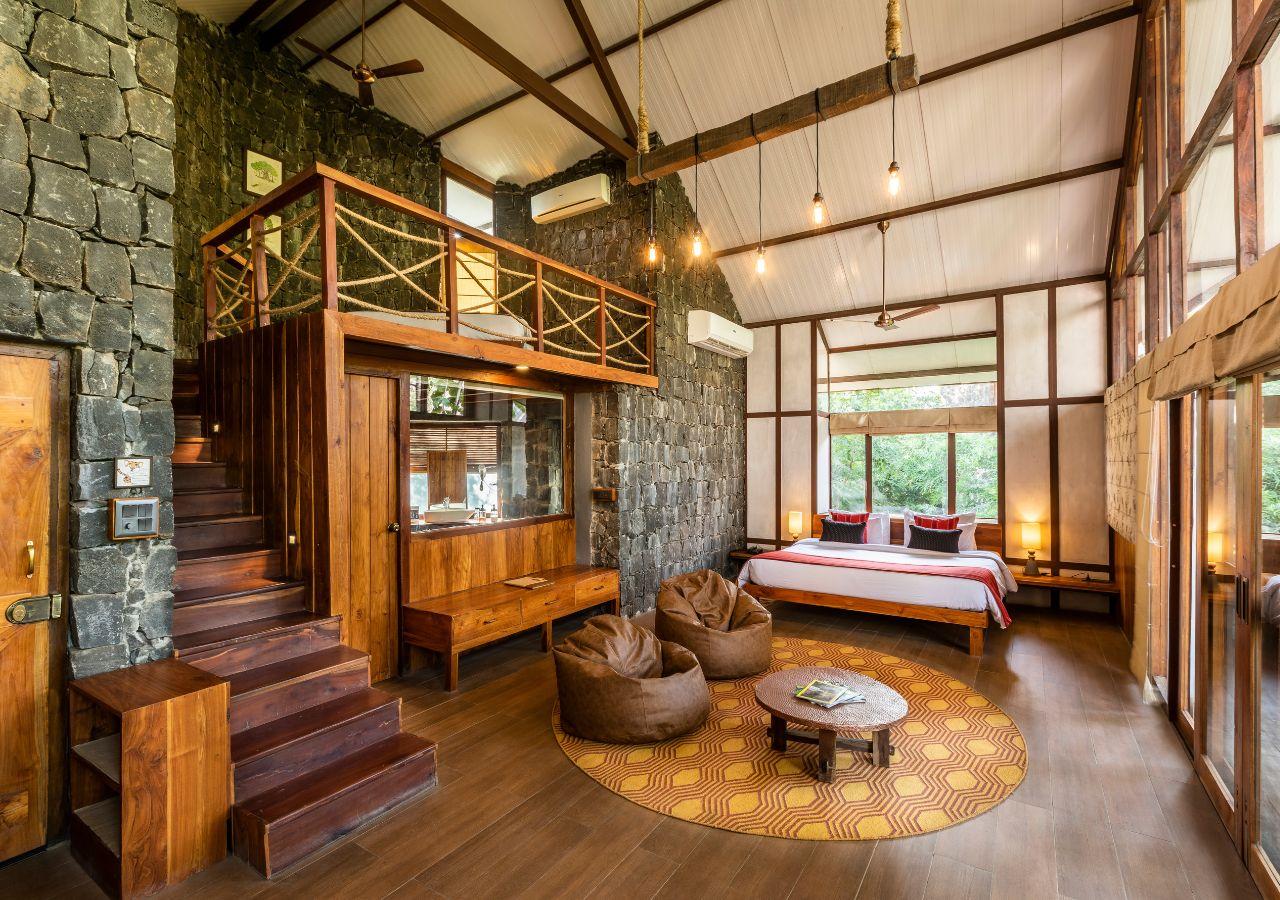 Pench Tree Lodge Cottage Interior