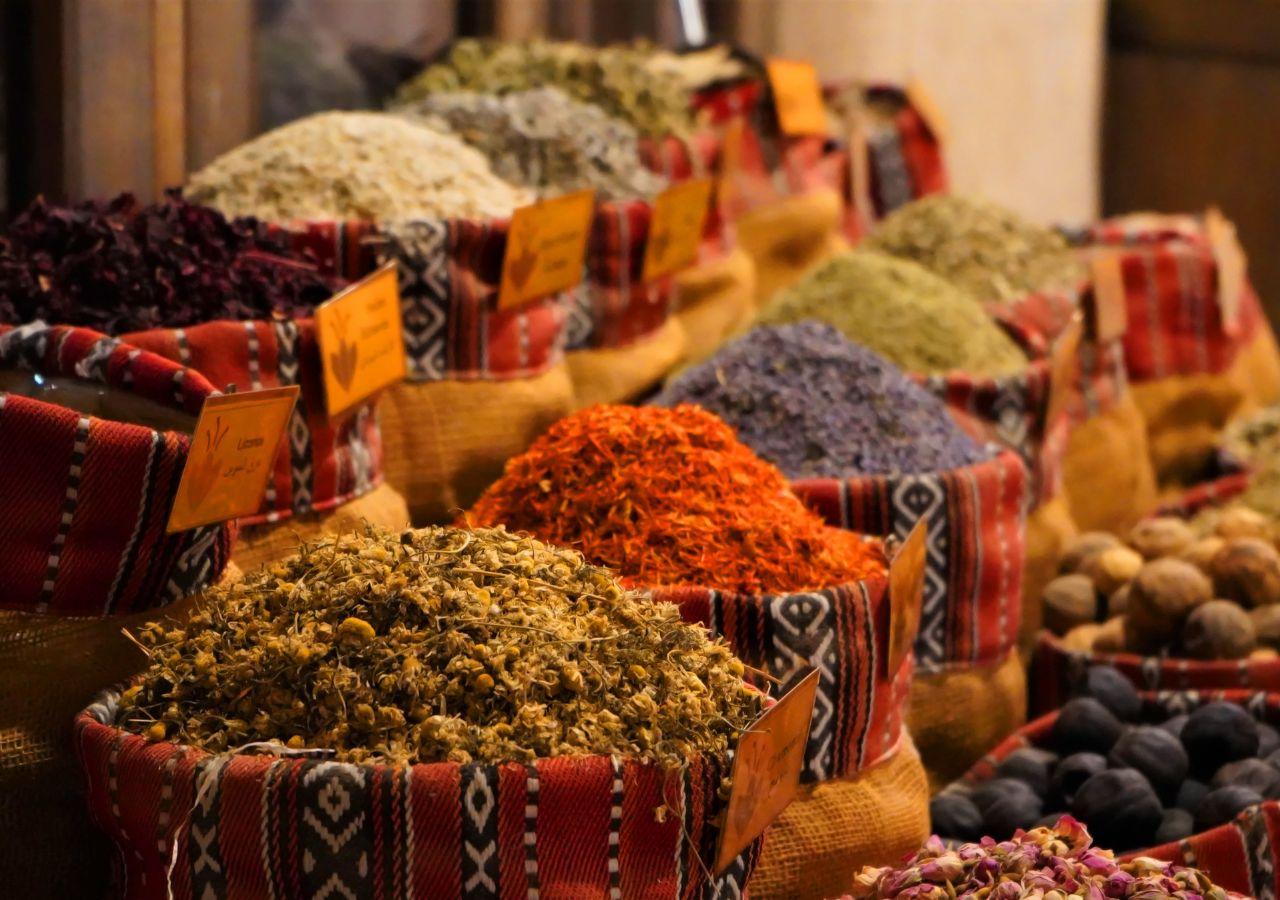 Spice Market in Marrakech, Morocco