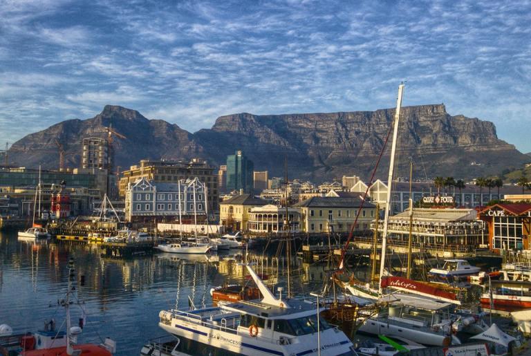 A view of Table Mountain