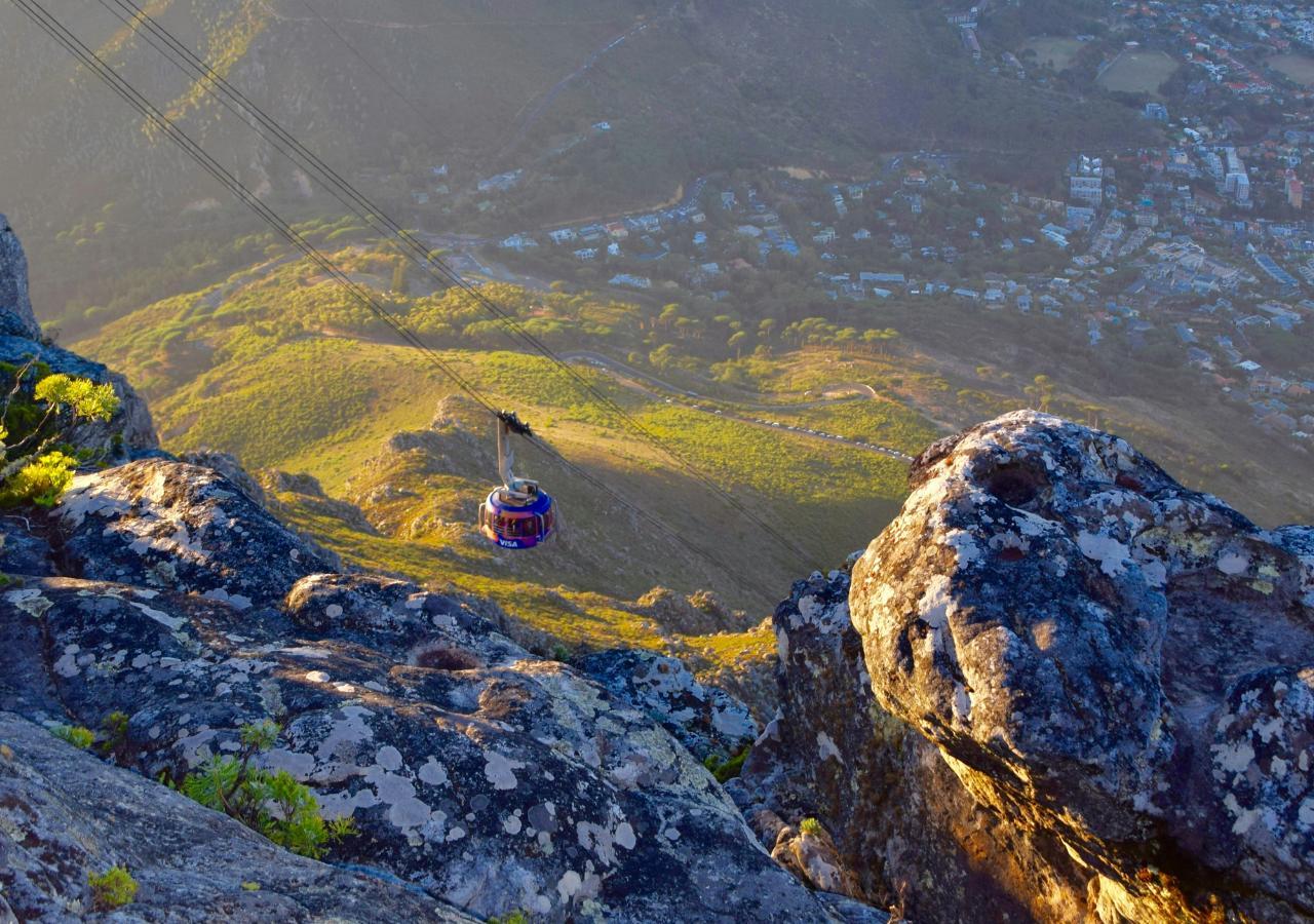 Table Mountain Cable Car in Cape Town, South Africa