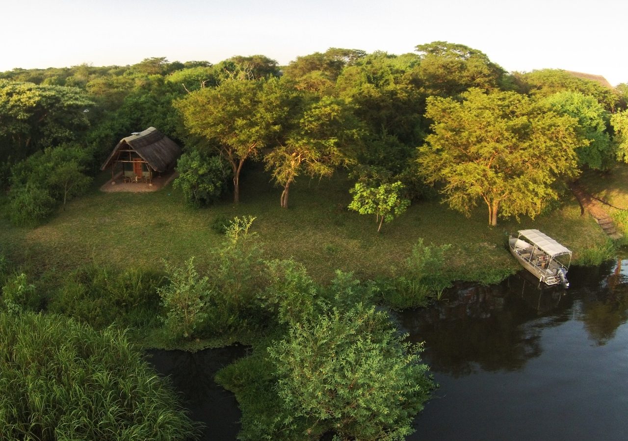 Aerial Murchison River Lodge