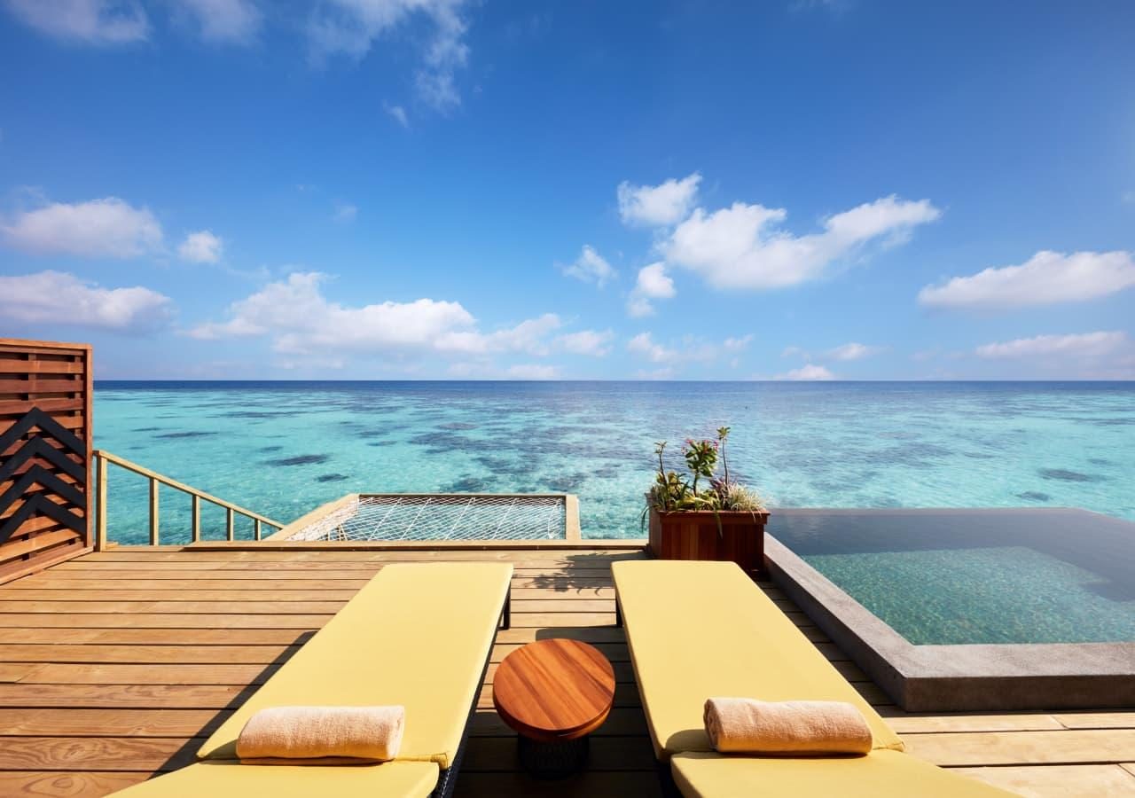 Amari Havodda Maldives Overwater Pool Suite Terrace