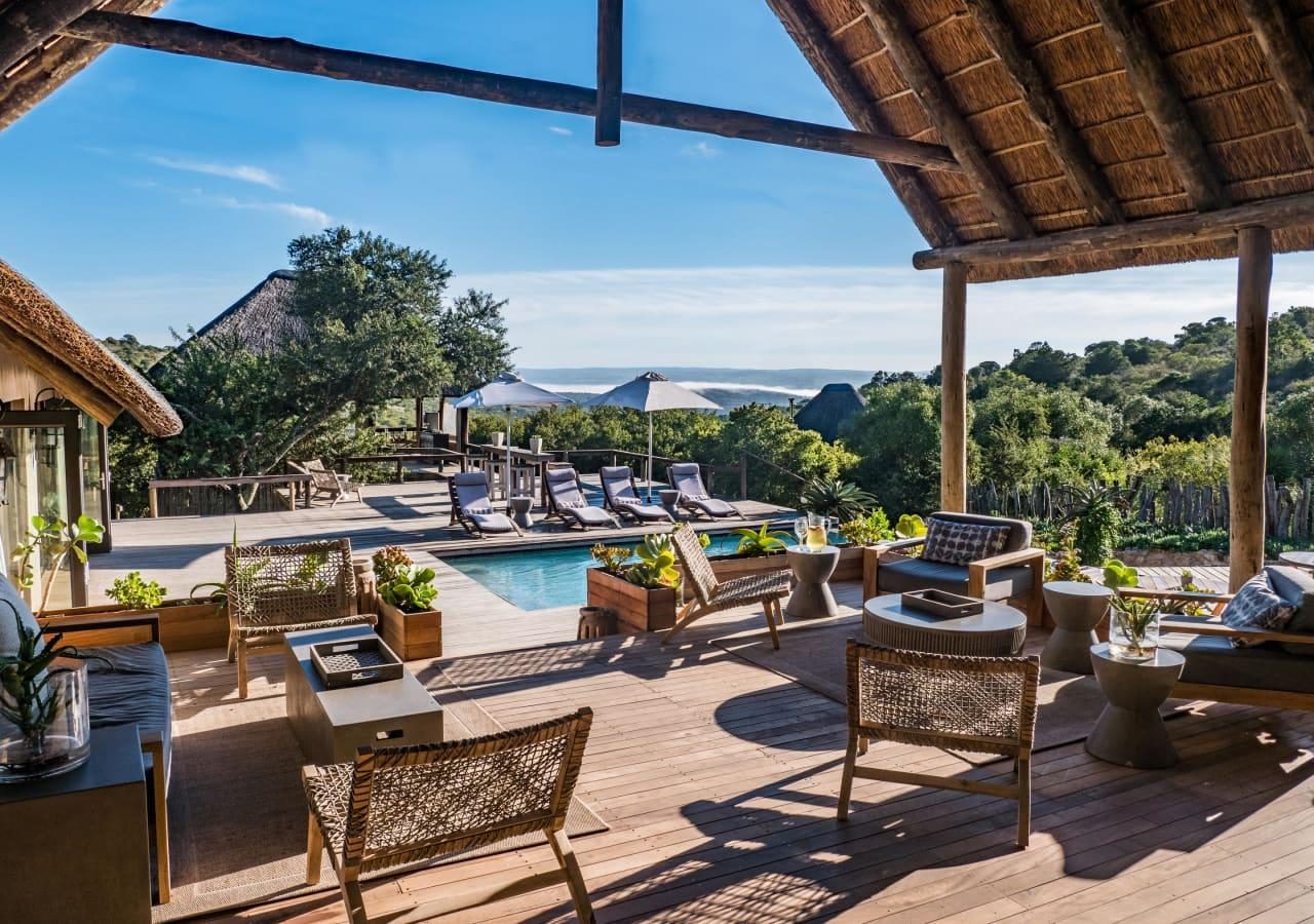 Bukela Game Lodge Deck