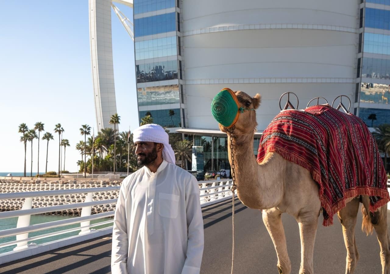 Burj Al Arab Camel Ride