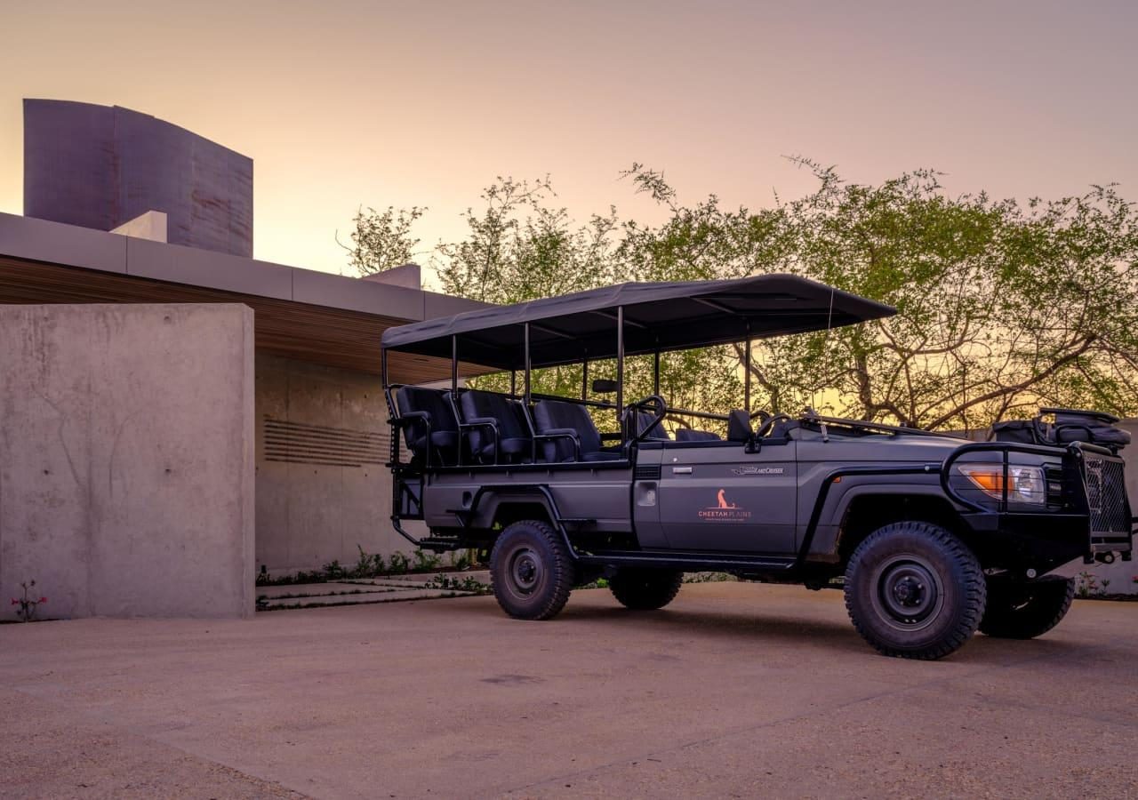 Cheetah Plains Land Cruiser Electric safari vehicles