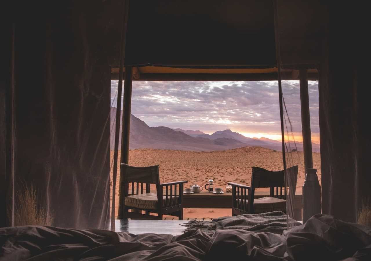 Desert Lodge Wolwedans bedroom