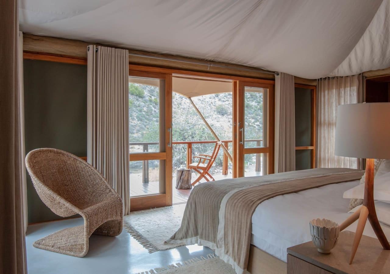 Dwyka Tented Lodge bedroom