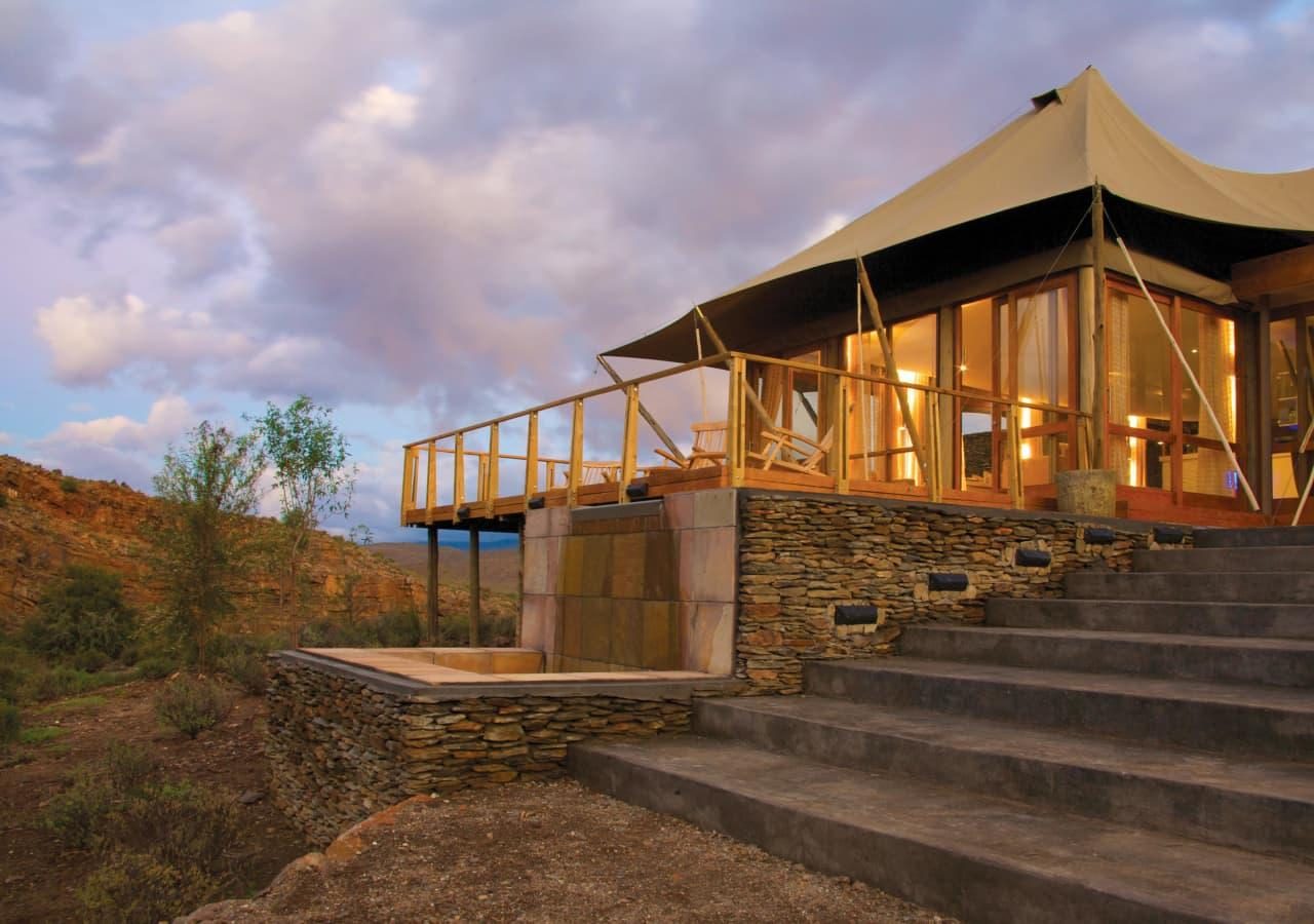 Dwyka Tented Lodge exterior