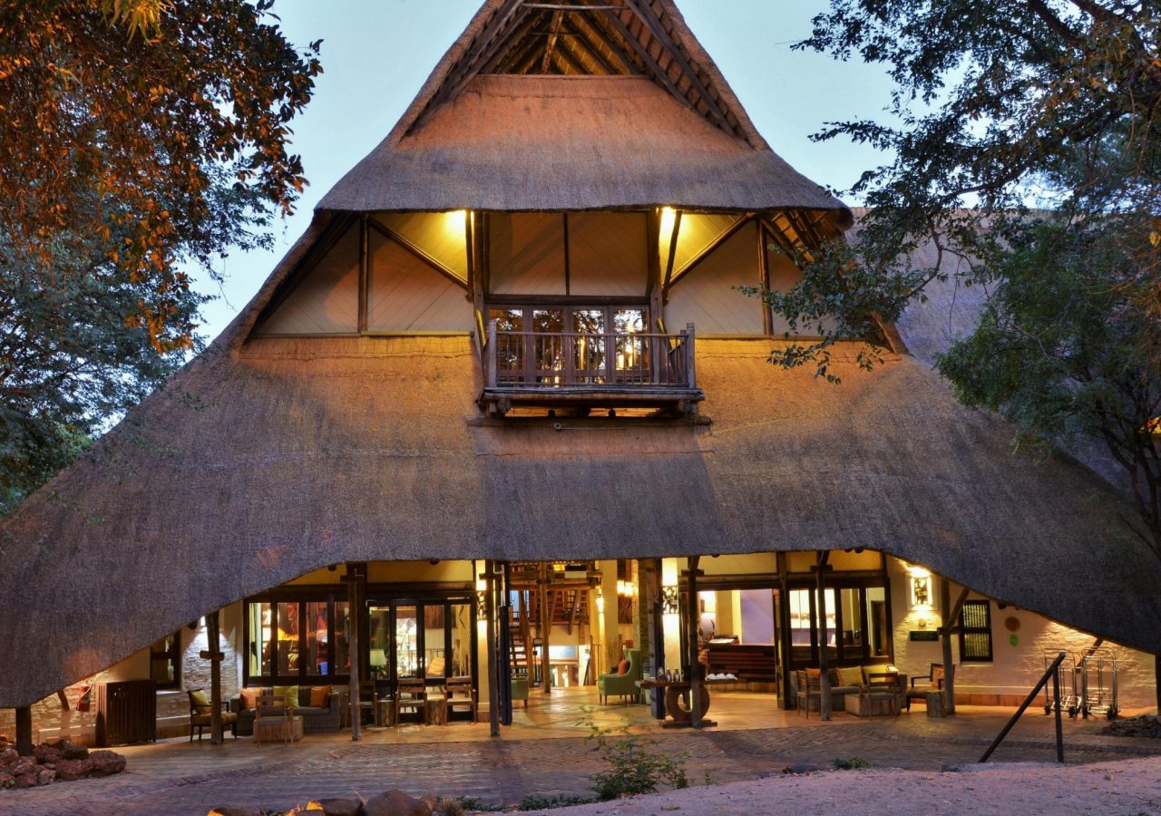 Entrance Victoria Falls Safari Lodge