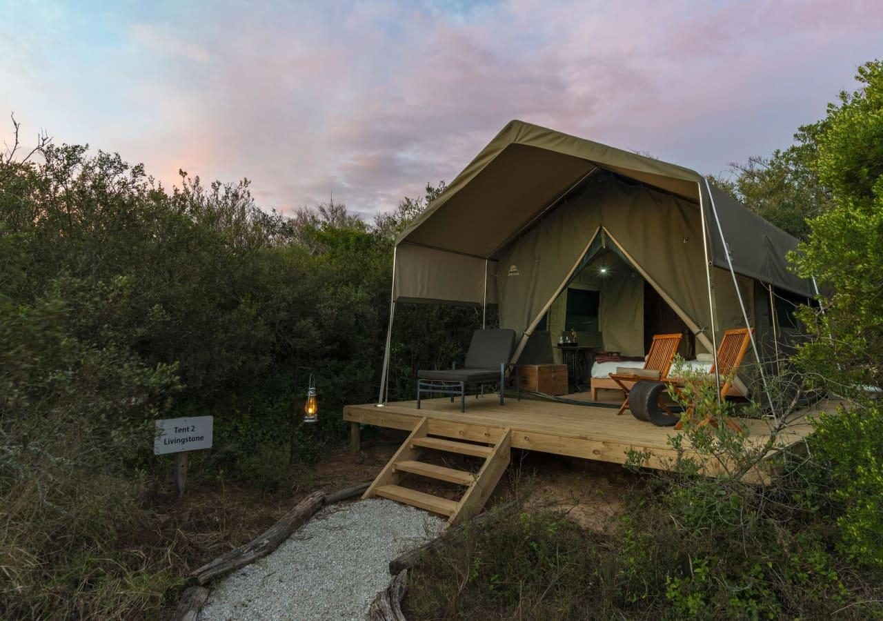 Explorer Camp tent exterior