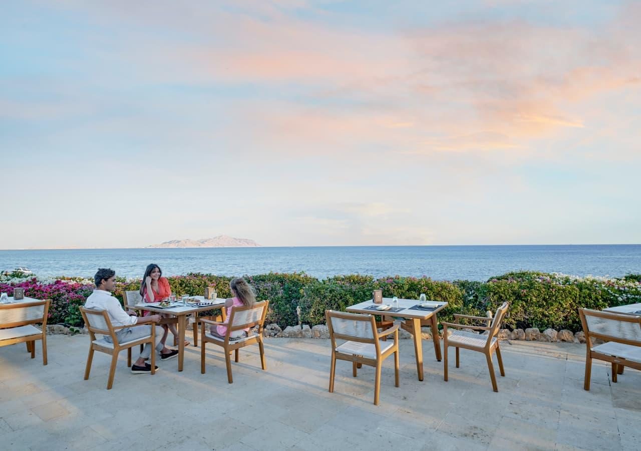 Four Seasons Sharm el Sheikh outdoor dining