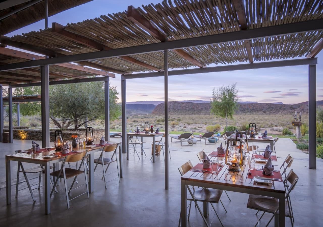 Gondwana Lodge dining area