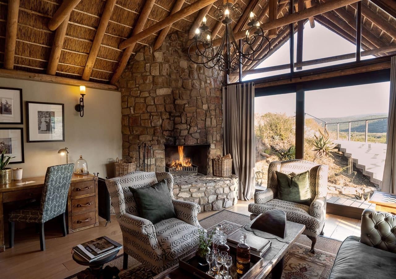 Great Fish River Lodge library