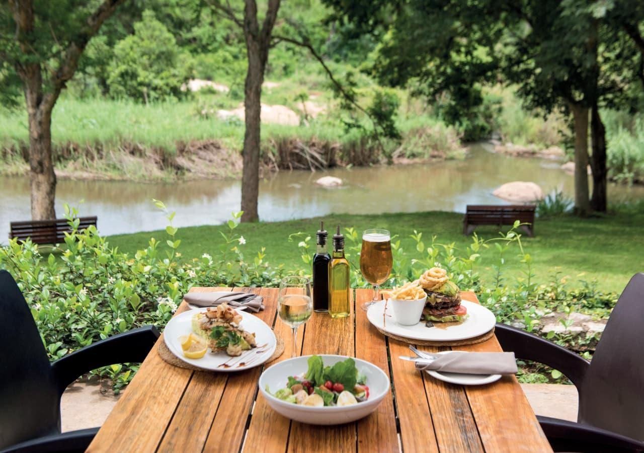 Hippo Hollow outdoor dining