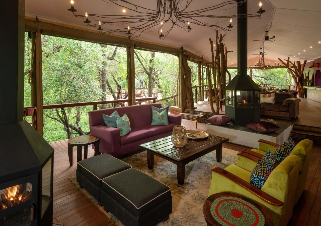 Jaci Tree Lodge lounge area