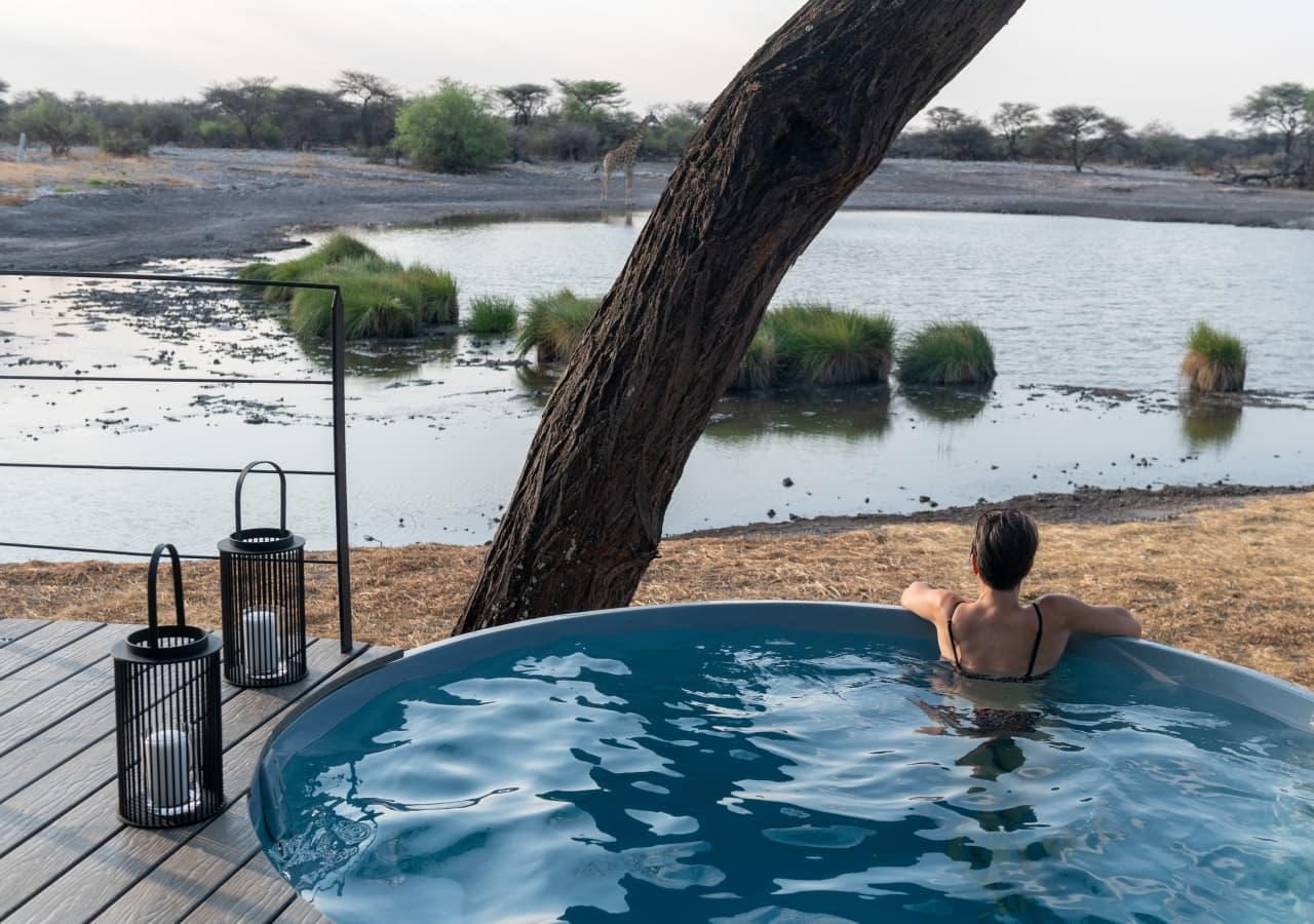 Kala Camp plunge pool view