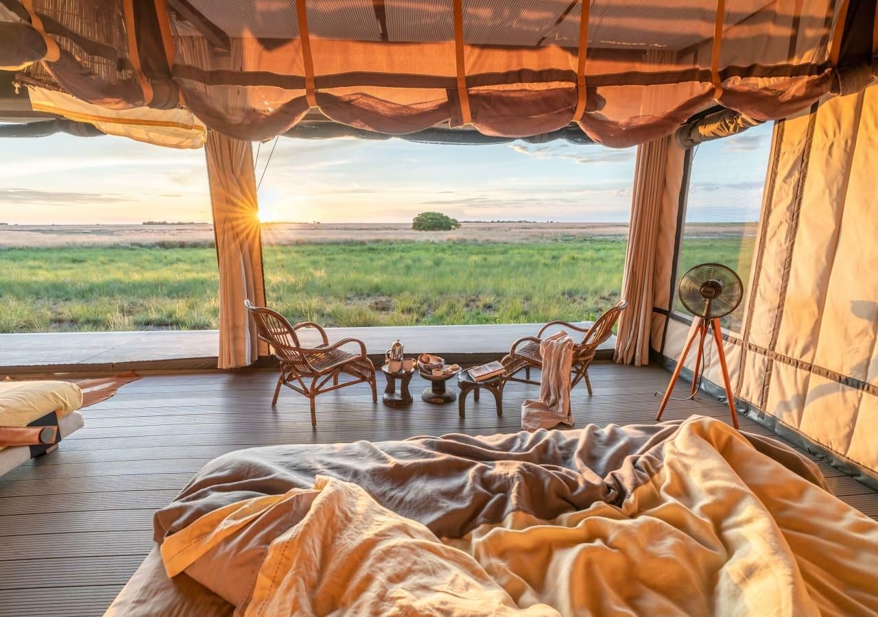 King Lewanika Luxury Safari Tent