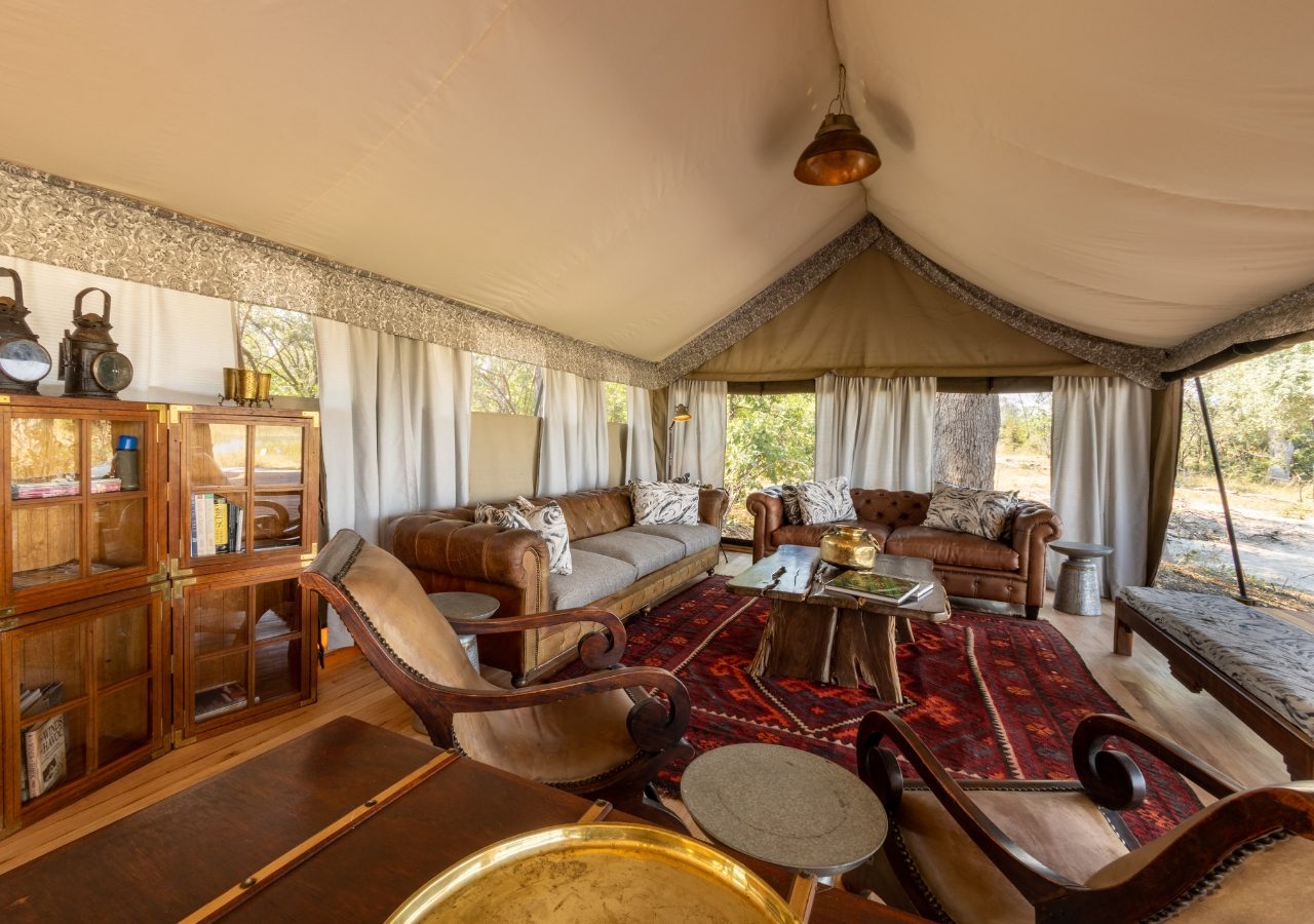 Lounge OKAVANGO EXPLORERS CAMP