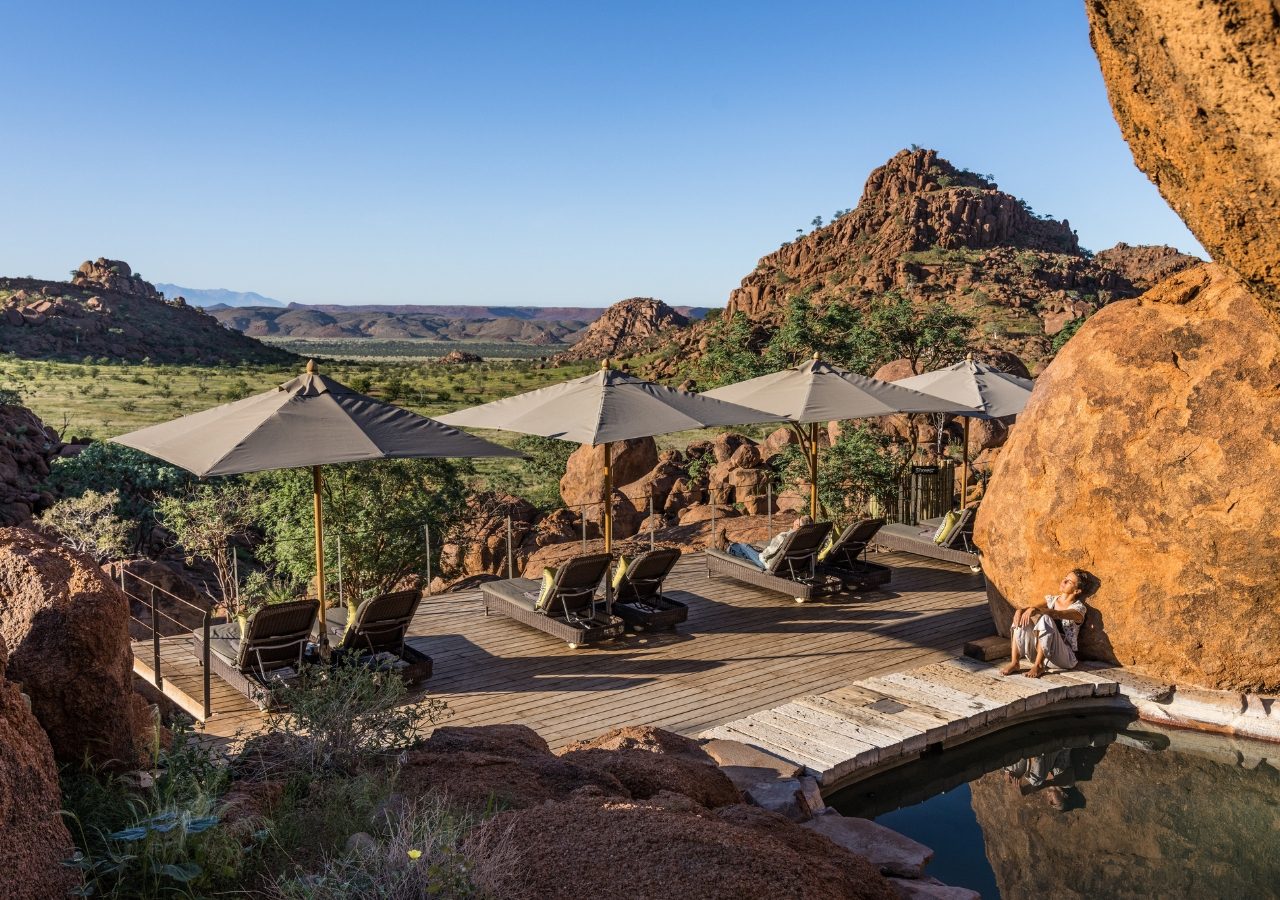 Mowani Mountain Camp View From The Pool