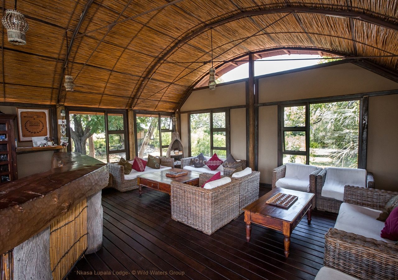 Nkasa Lupala Lodge Lounge