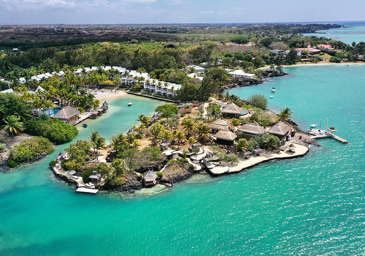 Paradise Cove aerial view