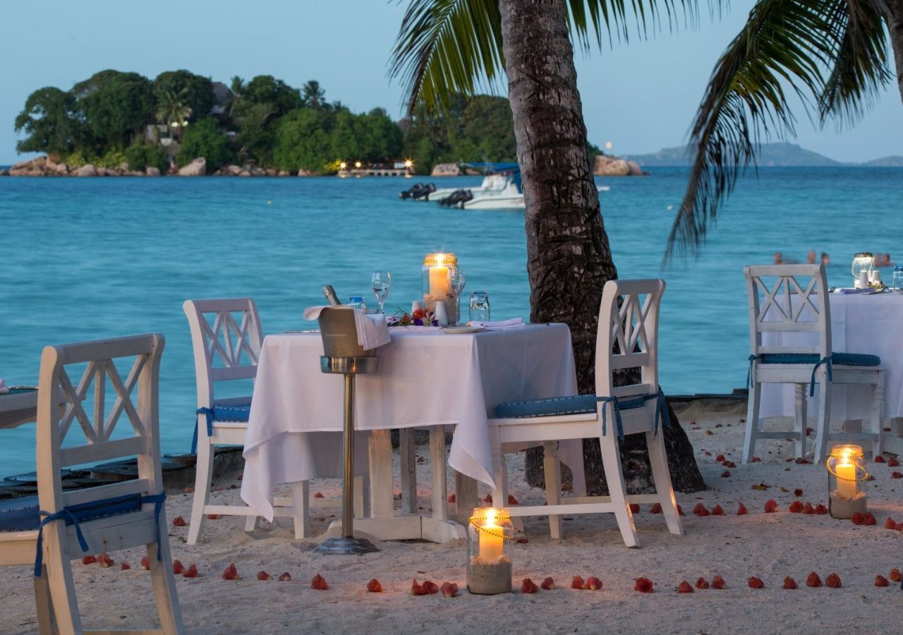 Paradise Sun candlelit dinner