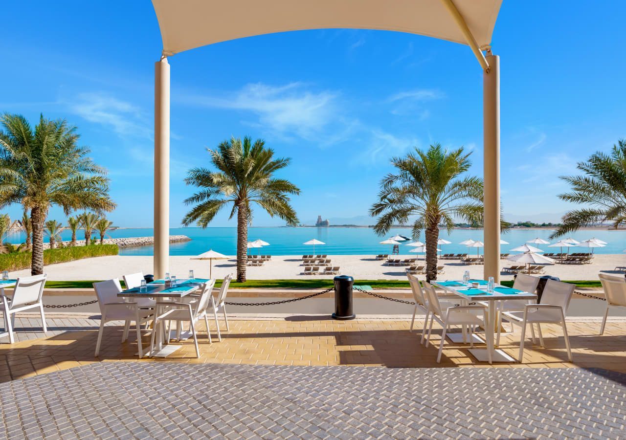 Rixos Bab Al Bahr Toast n Burger terrace