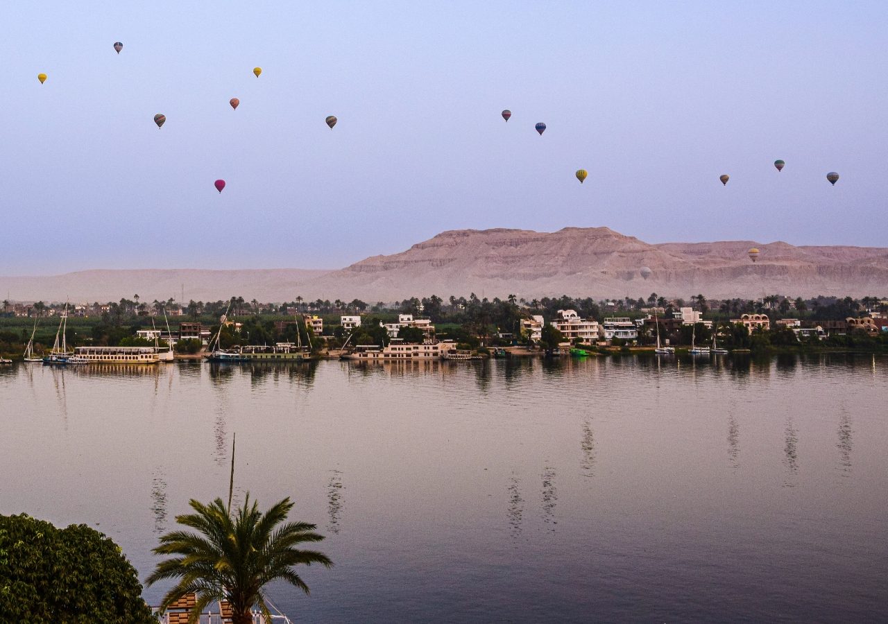 Sunrise Hot Air Balloon Flight Over Luxor