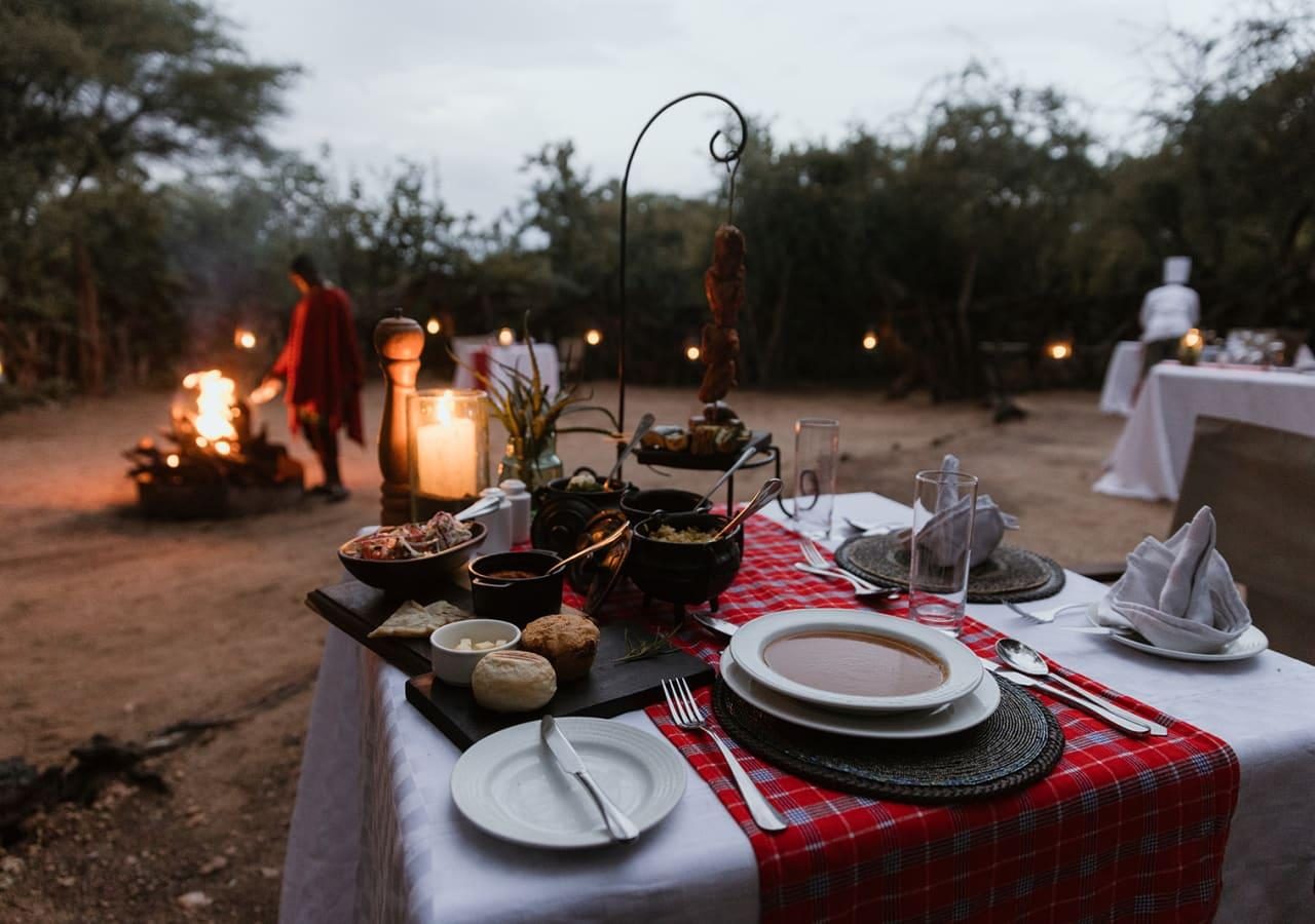 Tarangire Treetops dining