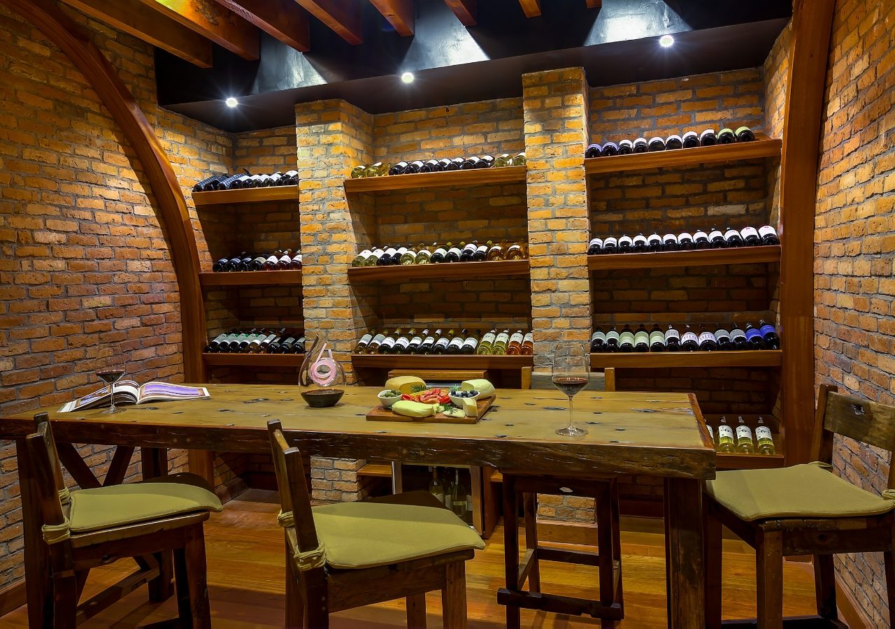 The Bishops House Wine Cellar