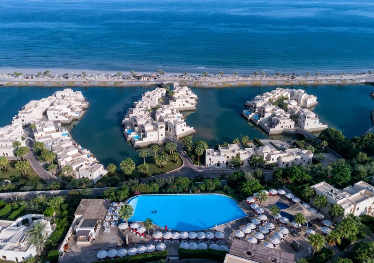 The Cove Rotana Aerial View