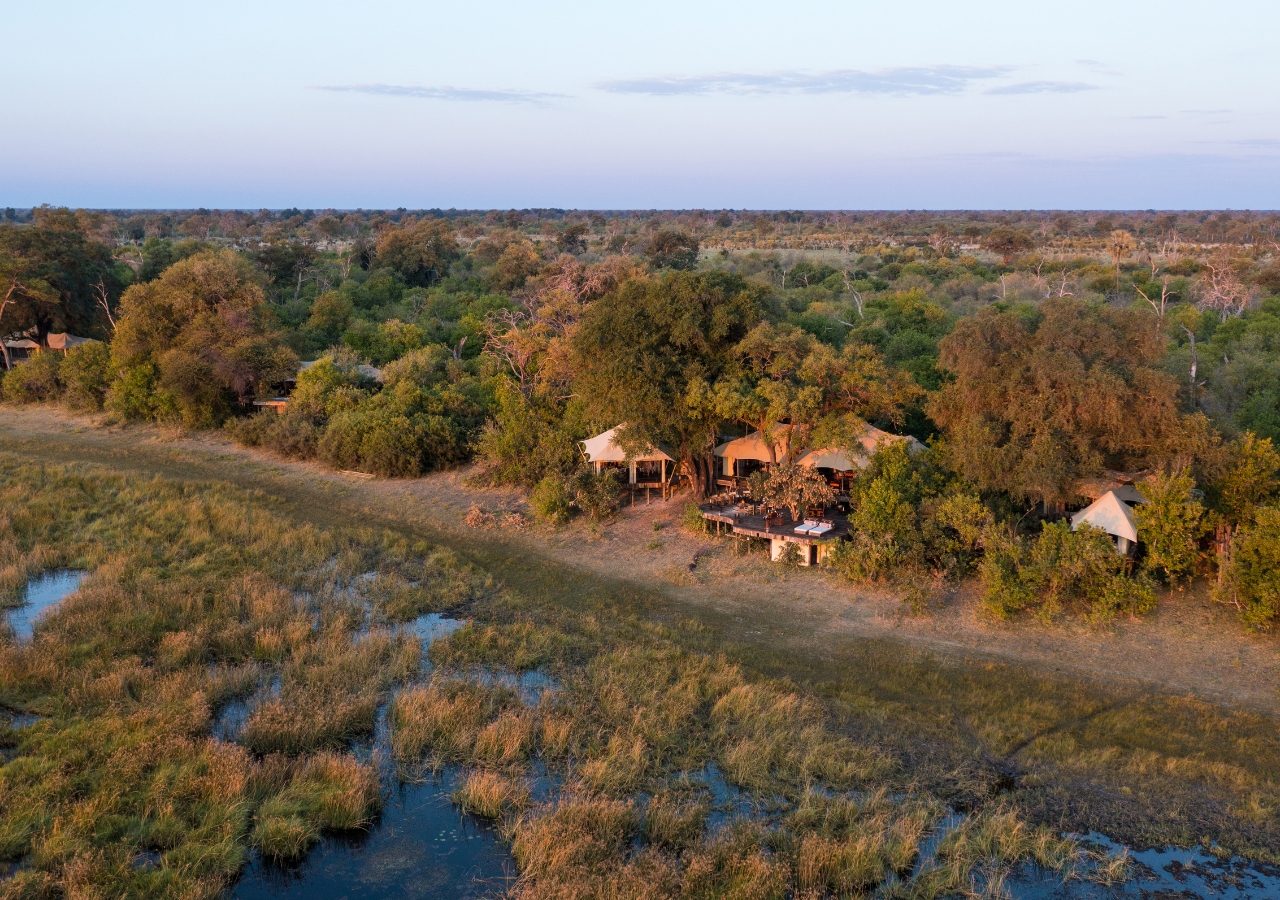 Zafara Camp Aerial