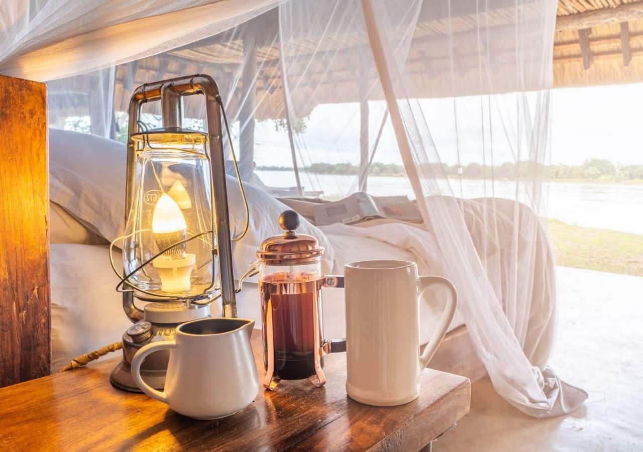 Coffee in bed
