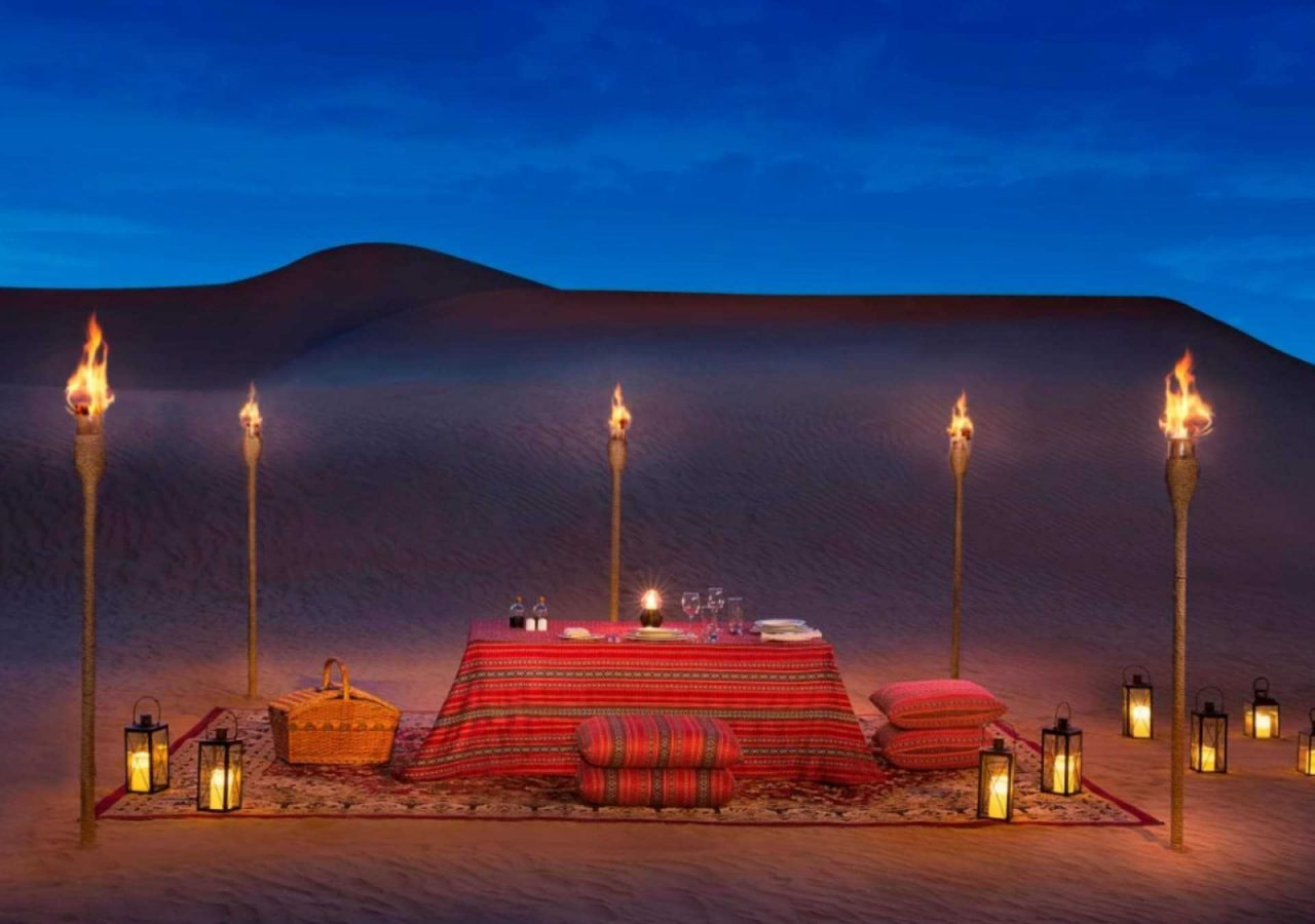 Desert picnic Al Maha