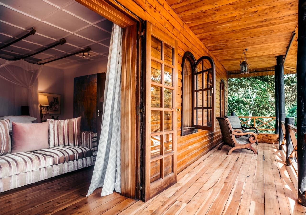 Master bedroom verandah