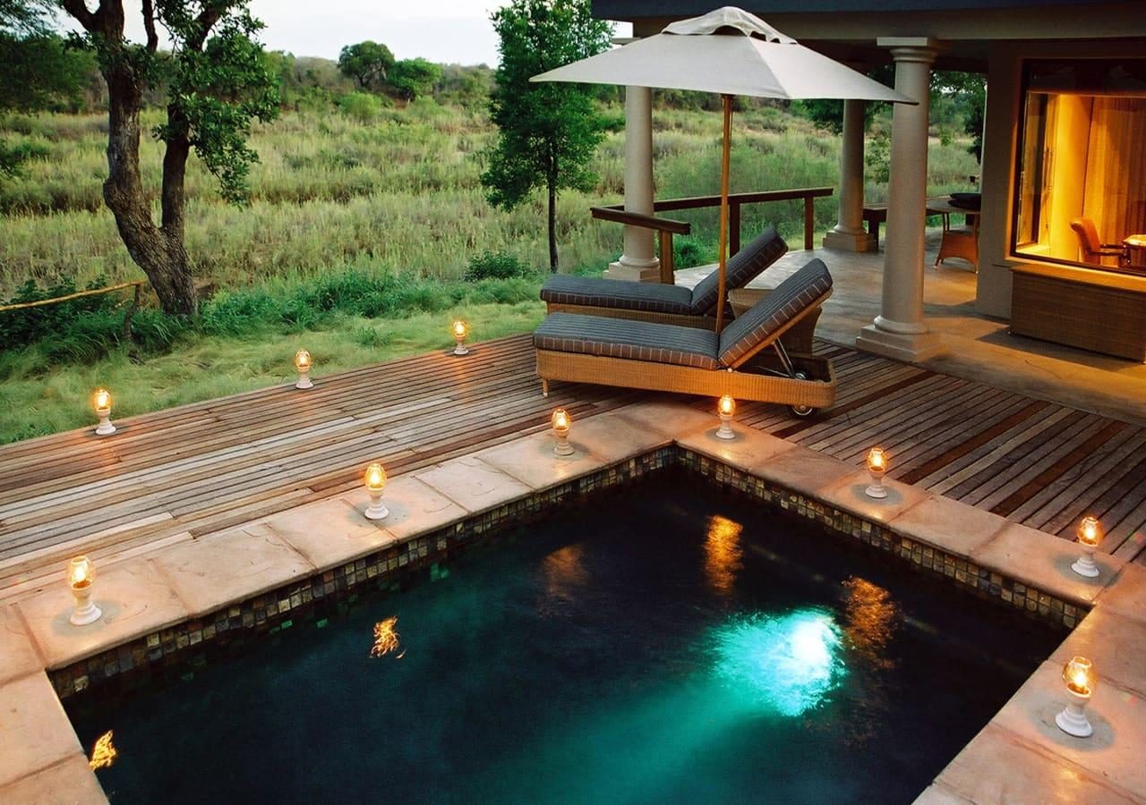 Private plunge pool malamala rattrays