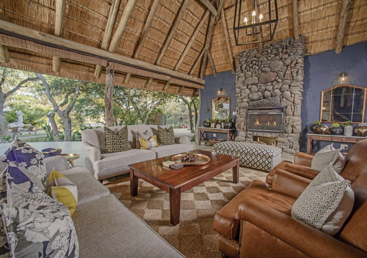 Savanna lodge main guest area