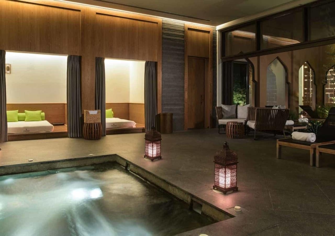 Spa and wellness area