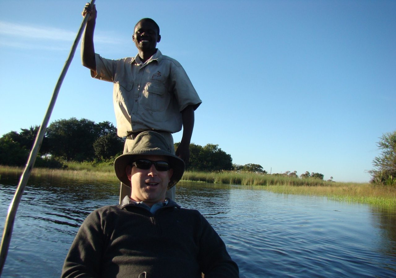Greg Fox mokoro botswana