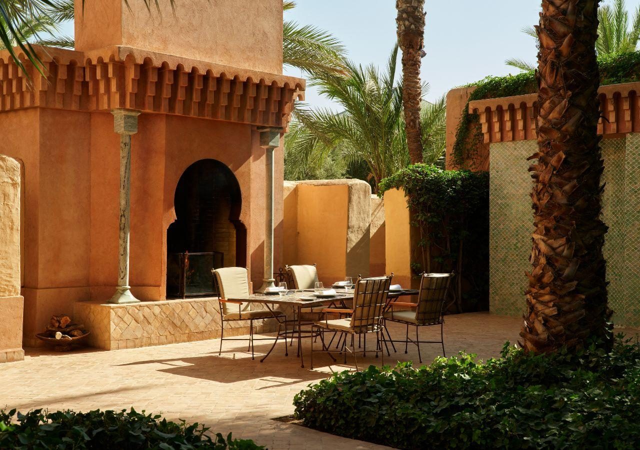 Amanjena Maison Jardin Outdoor Dining